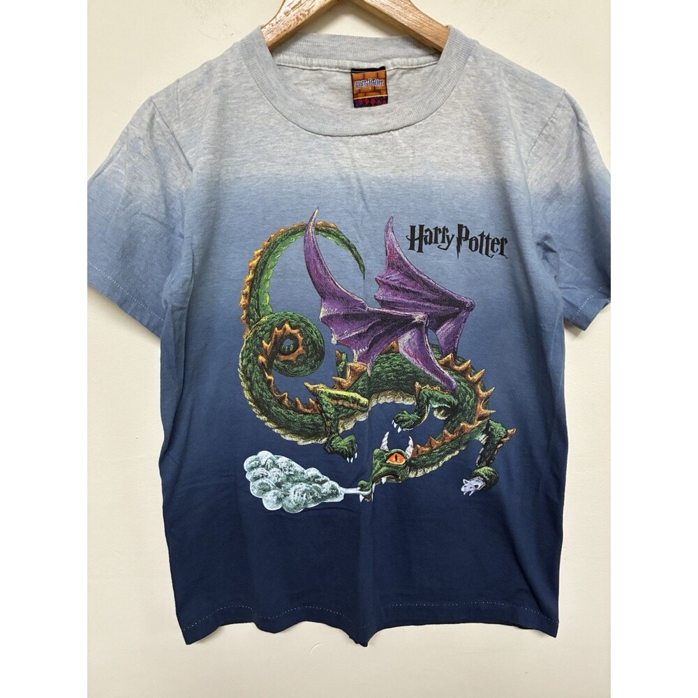 Harry Potter T-Shirt Youth XL Dragon Rare Promo 2000 Y2K